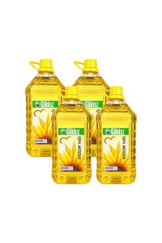 Gökkız Ayçiçek Yağı 5 Lt Pet 4 Lü