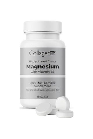 Collagen Forte Platinum Magnezyum With Vitamin B6 30 Tablet