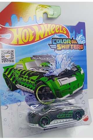 Bhr15 Hot Wheels 1:64 Ölçek Barbarıc Renk Değiştiren Metal Araba 7 Cm
