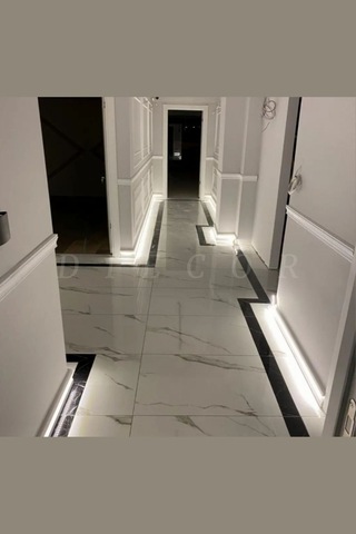 Diecor Dekoratif Boyanabilir 20 Adet 11,5 Cm Led Döşenebilen Polistren Süpürgelik Model:xa172