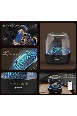 Konyax D33 Siyah Taşınabilir Kablosuz Bluetooth Hoparlör