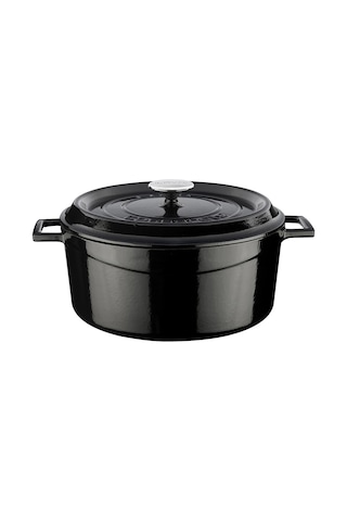 Lava Döküm Yuvarlak Tencere Trendy Çap 28Cm