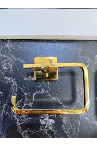 İsaoğlu Yapı Parlak Gold Premium Tuvalet Kağıtlığı Gold