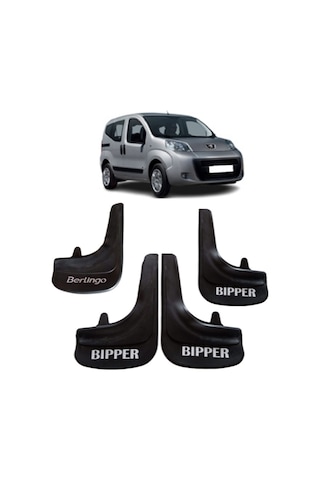 Peugeot Bipper Tepee Bipper Yazılı 4'lü Tozluk Çamurluk Paçalık