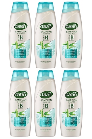 Dalan Şampuan Bambu Özlü Dökülme Karşıtı 450 Ml X 6 Adet