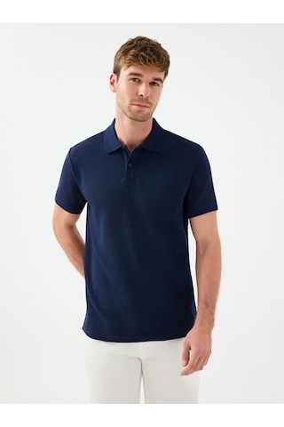 Regular Fit Erkek Polo K.kol Lacivert