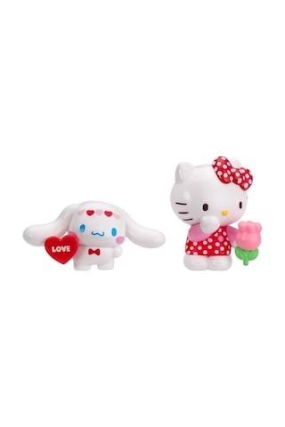 Hello Kitty Kalpten Kalbe 2 Li Figür Seti Hkt02000 - Hello Kitty Ve Cinnamoroll