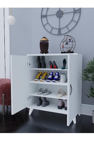 Güney Çok Amaçlı Ofis Dolabı Beyaz