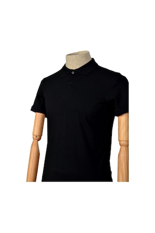 Cengiz İnler Polo Yaka Düz T-Shirt Slim (548482330)