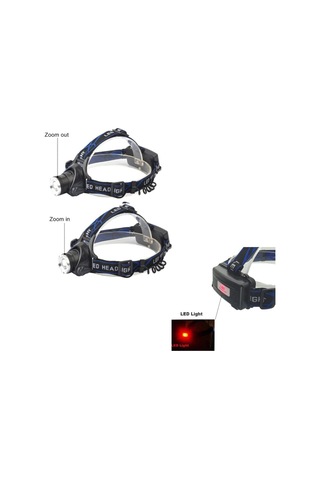 Watton Wt-120 Şarjlı Zoomlu Kafa Feneri