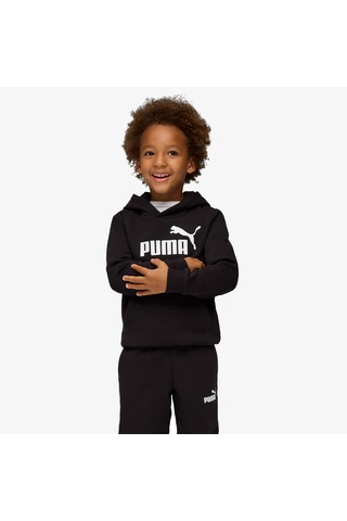 Puma Essential No.1 Logo Çocuk Siyah Eşofman Takımı 685238 2800282