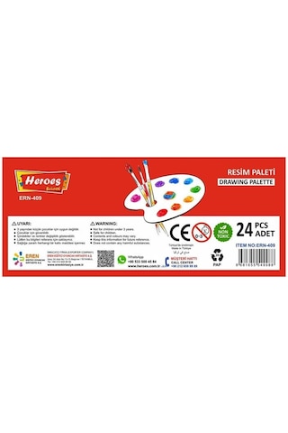 Heroes Ern-409 Resim Paleti