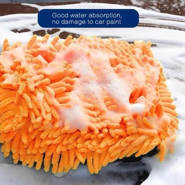 Trendooze Turcoshop11 Su Geçirmez Kalın Mikrofiber Eldiven, Oto Cila Eldiven Kahverengi