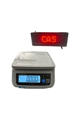 Cas Sw Terazi +cd 3050 Wifi Müşteri Ekranı Dönerci Terazisi