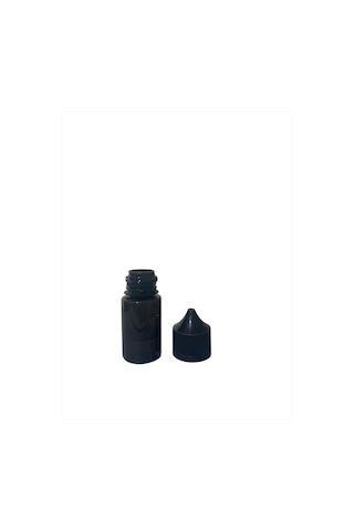 30ml Plastik Siyah Gorilla Şişe Siyah Kapaklı Şişe, 50 Adet, Plastik Şişe, Likit Şişesi, Sıkıma Uygun Yumuşak Şişe Siyah
