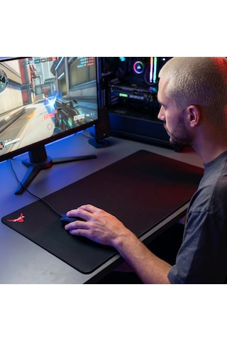 Vooka Baskılı Xxl 90x40 Profesyonel Mousepad 90x40 Kaymaz Taban Premium Masa Desk Matt 90cm X 40cm
