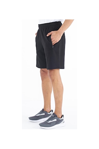 Tommy Life Ryan Siyah Cepli Standart Kalıp Erkek Şort - 81239 Siyah