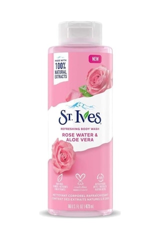 St.ıves Gül Suyu & Aloe Vera Vücut Şampuanı 473ml Gül