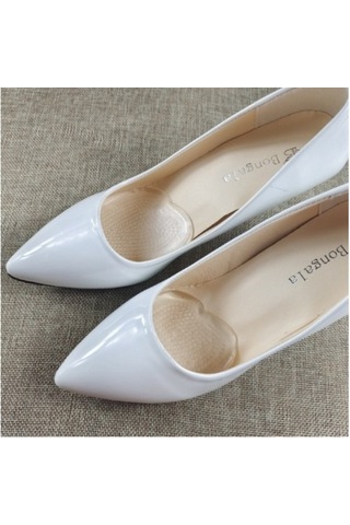 Şeffaf Silikon Kaydırmaz Topuklu Ayakkabı Tabanlığı Konforlu Yumuşak Jel Ped 17gr Şeffaf