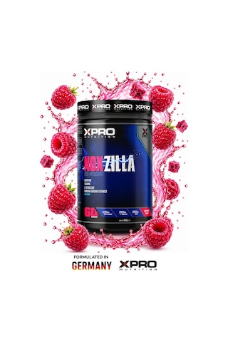 Xpro Nutrition Noxzilla Pre-workout 1080 G Ahududu Xpro Nutrition Noxzilla Pre-workout 1080 G Ahududu