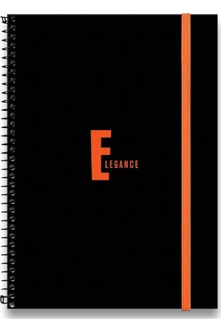 Elegance A5 Defter Kareli 160 Syf Spiralli