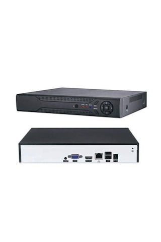 Xmeye 16 Kanal Nvr Kayıt Cihazı 8mp Ip Kamera Uyumlu Network Video Recorder