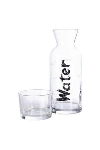 Mudo Home Water Başucu Sürahisi 700ml Siyah