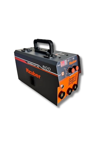 Kzuber Mıg/mma/lift Tıg-800 Kaynak Makinesi, 3'ü 1 Arada, Gazsız, İnverter, 350a Profesyonel 2 Kg Kaynak Teli Hediyeli