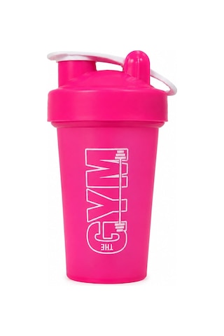 Gym Shaker 550 Ml Ölçekli Ve Sızdırmaz Kapaklı Protein Shaker 2'li Set Pembe+mavi Pembe-mavi