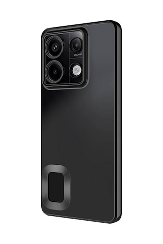 Xiaomi Redmi Note 13 Pro 4g Kılıf Kamera Korumalı Logo Gösteren Zore Omega Kapak Derin Mor