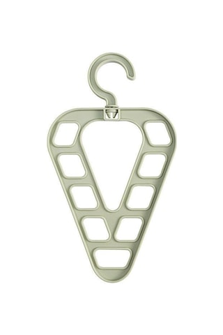 Yeşil 9 Delik Sihirli Elbise Askısı Dolap Organizatör Kurutma Rafı Çok Fonksiyonlu Gardırop Eşarp Depolama Askı Uzay Tasarrufu Yeşil