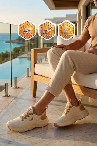 Walkway Flexnova M Bej Hafızalı Taban Erkek Spor Ayakkabı