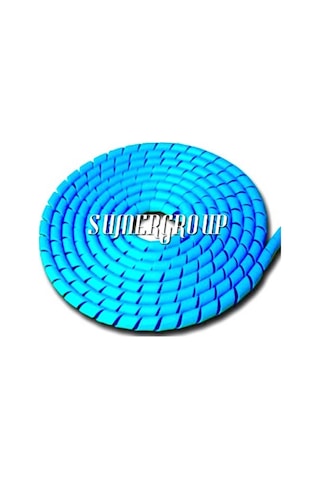 Kablo Düzenleyici Toplayıcı Spiral Rulo No 5- 17Mm Mavi 50M