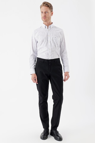 Siyah Pamuklu Likralı Yan Cepli Comfort Fit Rahat Kesim Casual Pantolon 1003235154-siyah Siyah