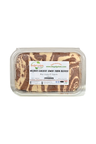 Doğal Gelsin Meşhur Kakaolu Simav Tahin Helvası 1 KG