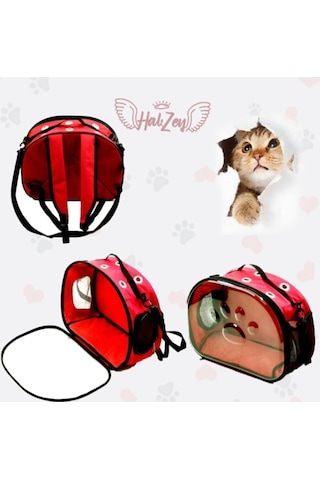 YCLSHOP Şeffaf Astronot Kedi Köpek Taşıma Sırt Omuz ve El Çantası