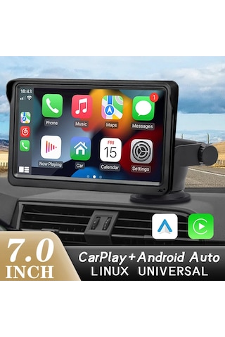 Techtic 7inç Carplay&android Auto Kablosuz Tak Çalıştır Multimedy
