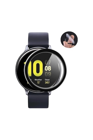Samsung Galaxy Watch Active 2 40mm Ekran Koruyucu Nano Esnek Cam