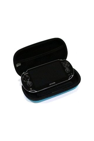 Ps Vita 1000 Ve 2000 Modeller Uyumlu Taşıma Çantası Mavi Case Ba