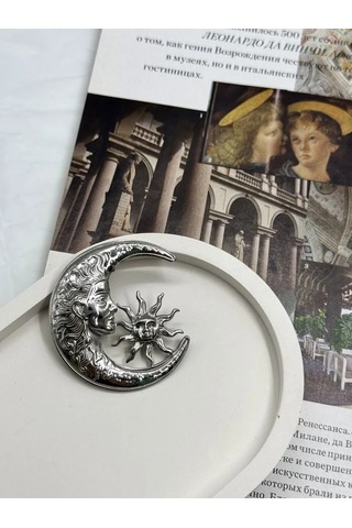 Best Price 34 Orijinal Şık Broş 367527017 Gri