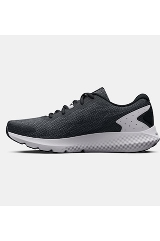 Under Armour UA Kadın W Charged Rogue 3 Knit Spor Ayakkabı 3026147-001 Beyaz - Siyah