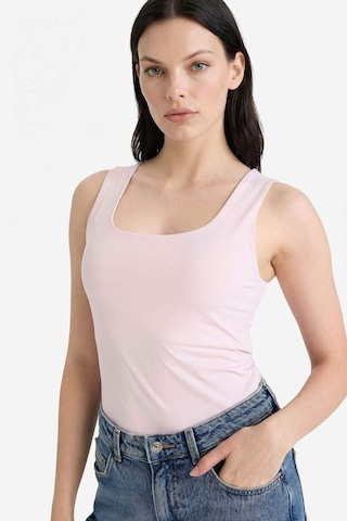 Defacto Slım Fıt Basıc Kare Yaka Atlet C2622ax26sppn38 Pembe-pn38