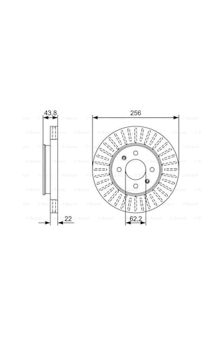 Hyundai İ20 1.4 2014-2018 Bosch Ön Disk 2 Adet