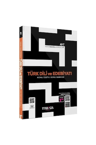 2026 AYT Türk Dili ve Edebiyatı Konu Özetli Yeni Nesil Soru Bankası Tamamı Video Çözümlü - Marka Yayınları2026 AYT Türk Dili ve Edebiyatı Konu Özetli Yeni Nesil Soru Bankası Tamamı Video Çözümlü - Marka Yayınları