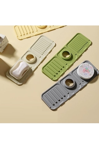 Mutfak Banyo Lavabo Kenarı Silikon Mat Gri 4490 Diğer