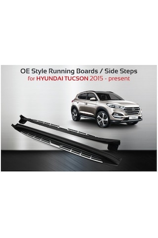 Hdm Hyundai Tucson Yan Basamak Koruma Range Model 2015+ Oem Tip