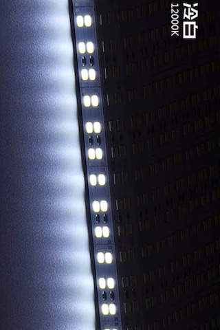 5730 Çift Sıra Alüminyum Çubuk Led Beyaz 12v 144 Ledli 1 Metre