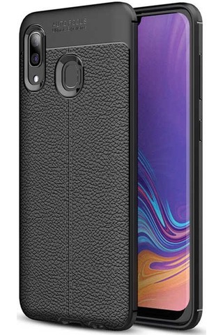 Galaxy A30 Kılıf Zore Niss Silikon Kapak Siyah