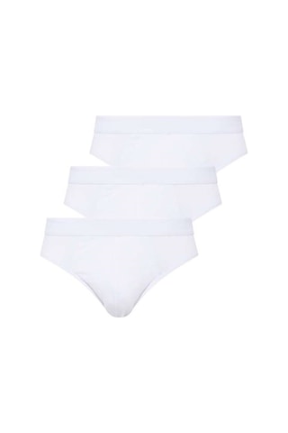 U.S. Polo Assn. U.s Polo Assn. 80177 Erkek 3 Lü Slip-beyaz Beyaz