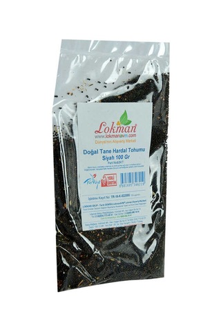Hardal U Tane Doğal Siyah 100 Gr Paket